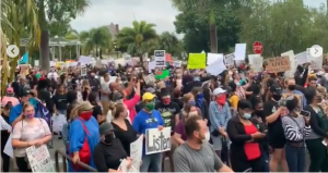 Image of Black Lives Matter Protest in Punta Gorda