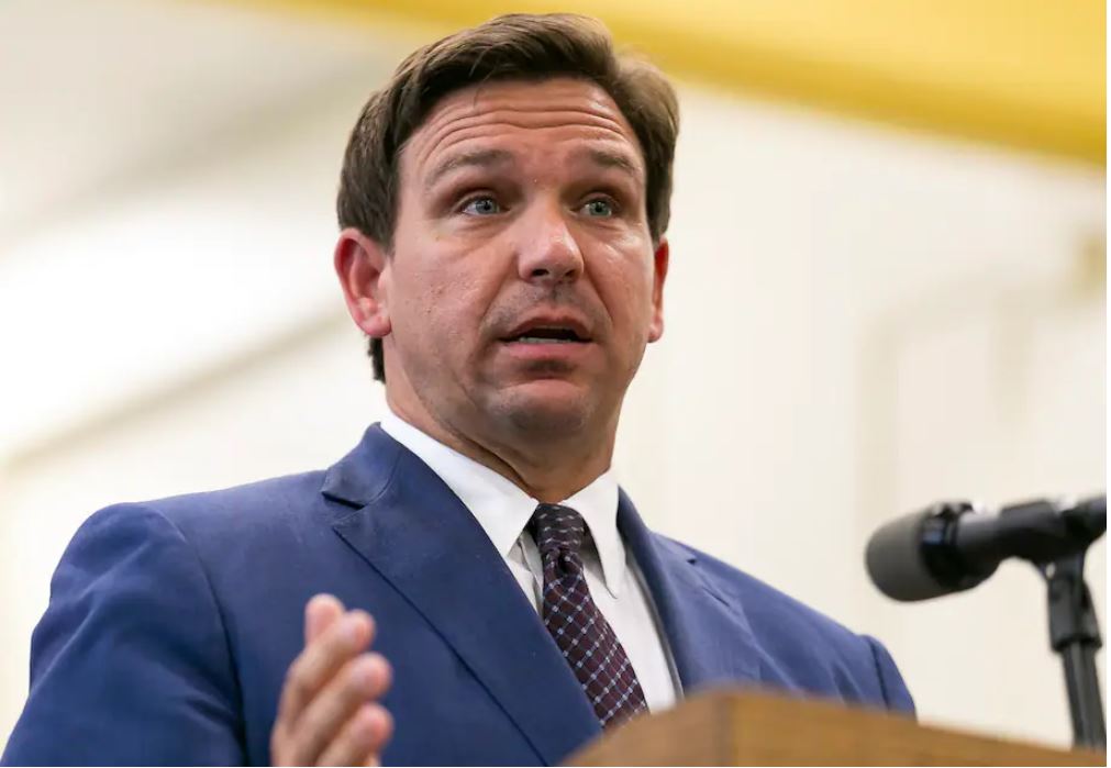 Florida Gov. Ron DeSantis (R) in Miami on May 4.
